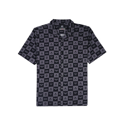 Petrol Men's Basic Woven Comfort Fitting Eash Iron Fabric 163012 (Black)