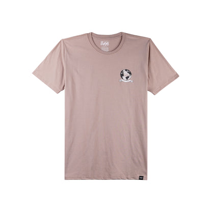 Stylistic Mr. Lee Men's Basic Tees with Back Print Semi body Fit 170165-U (Sphinx)