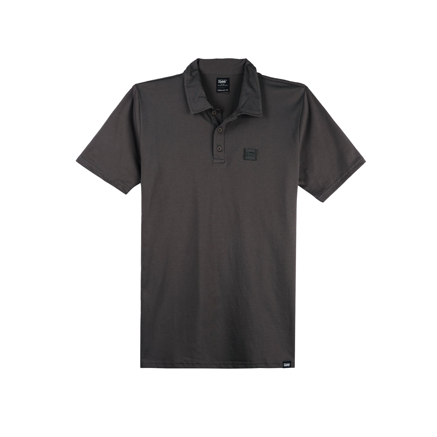 Stylistic Mr. Lee Men's Basic Collared Regular Fit 149371 (Charcoal Gray)