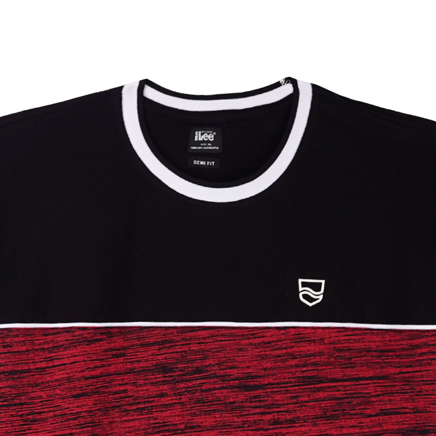 Stylistic Mr. Lee Men's Basic Tees Semi body Fit 120849 (Black)