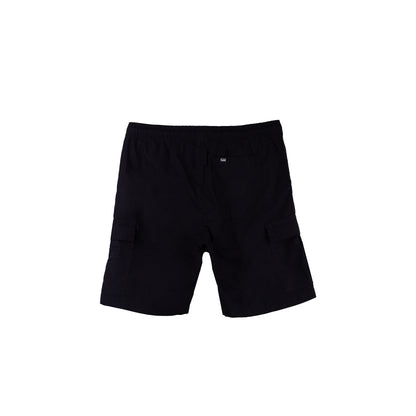 Stylistic Mr. Lee Men's Basic Non-Denim Cargo Short Mid Waist 169155 (Black)