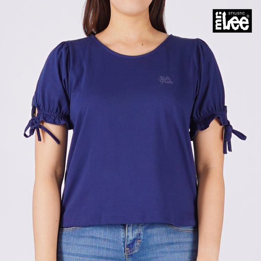 Stylistic Mr. Lee Ladies Basic Tees Boxy Fit 163333-U (Navy)