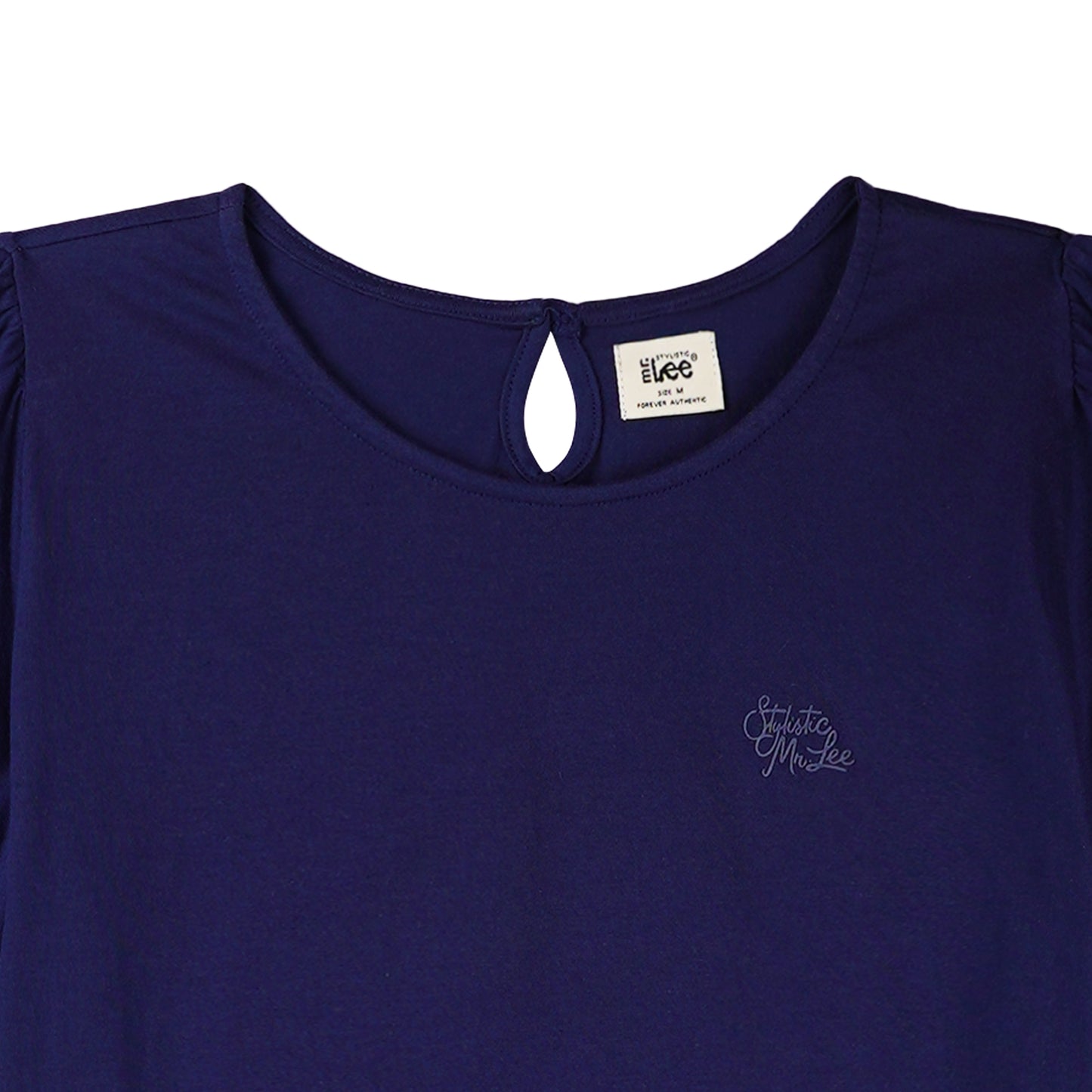 Stylistic Mr. Lee Ladies Basic Tees Boxy Fit 163333-U (Navy)