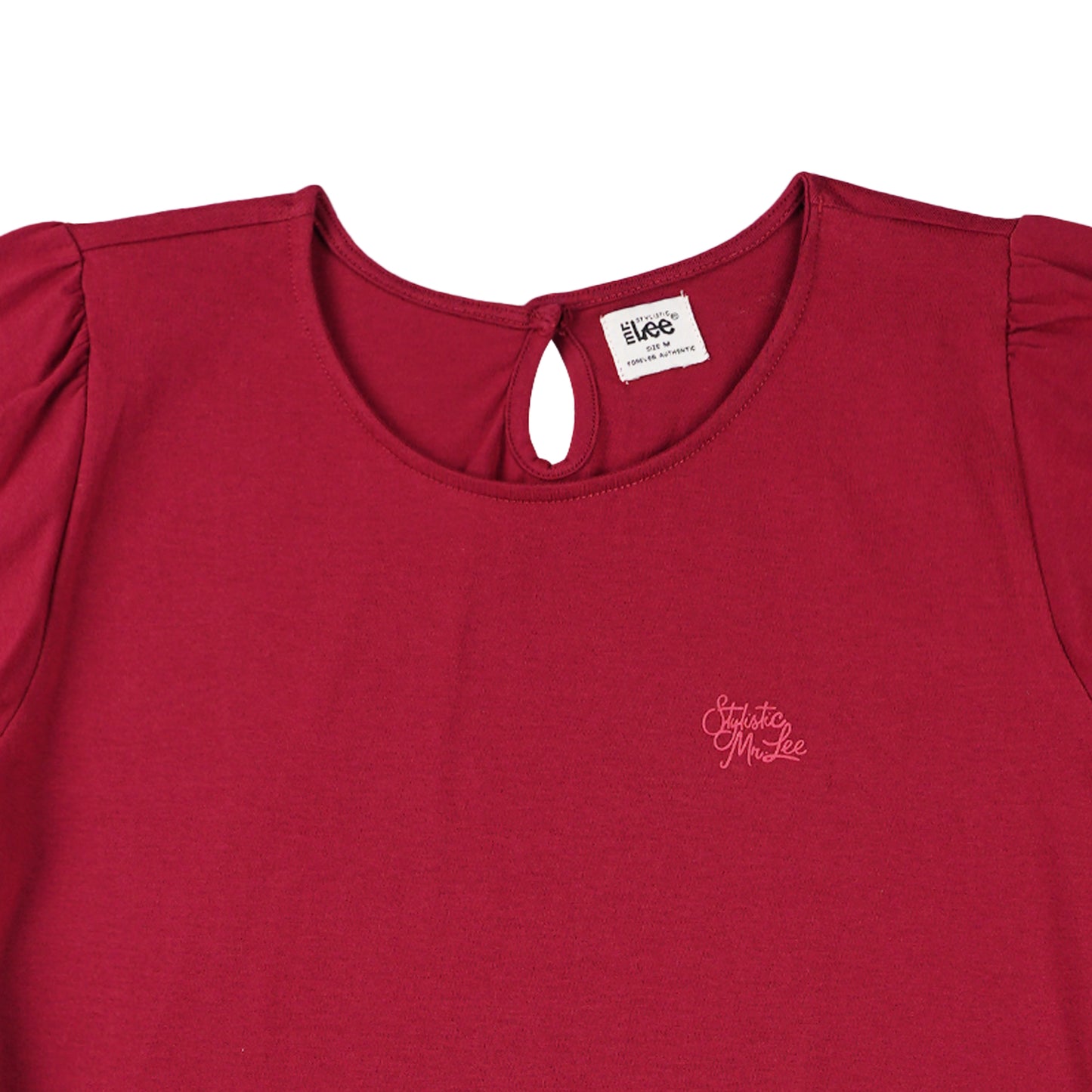 Stylistic Mr. Lee Ladies Basic Tees Boxy Fit 163333-U (Red)