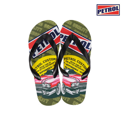 Petrol Men's Basic Accessories Printed Slipper 161554 (Fatigue)