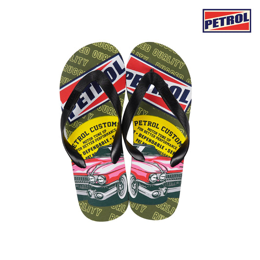 Petrol Men's Basic Accessories Printed Slipper 161554 (Fatigue)