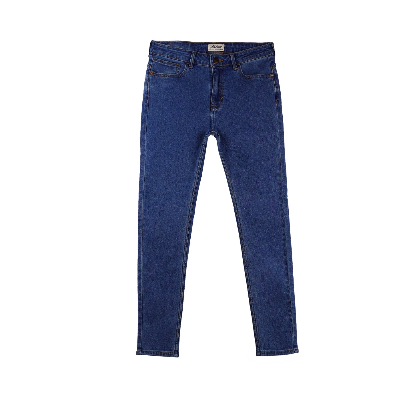 Petrol Ladies Basic Denim Pants Superskinny Fitting Hi-Rise Extreme Wash Fabric 166799 (Light Shade)