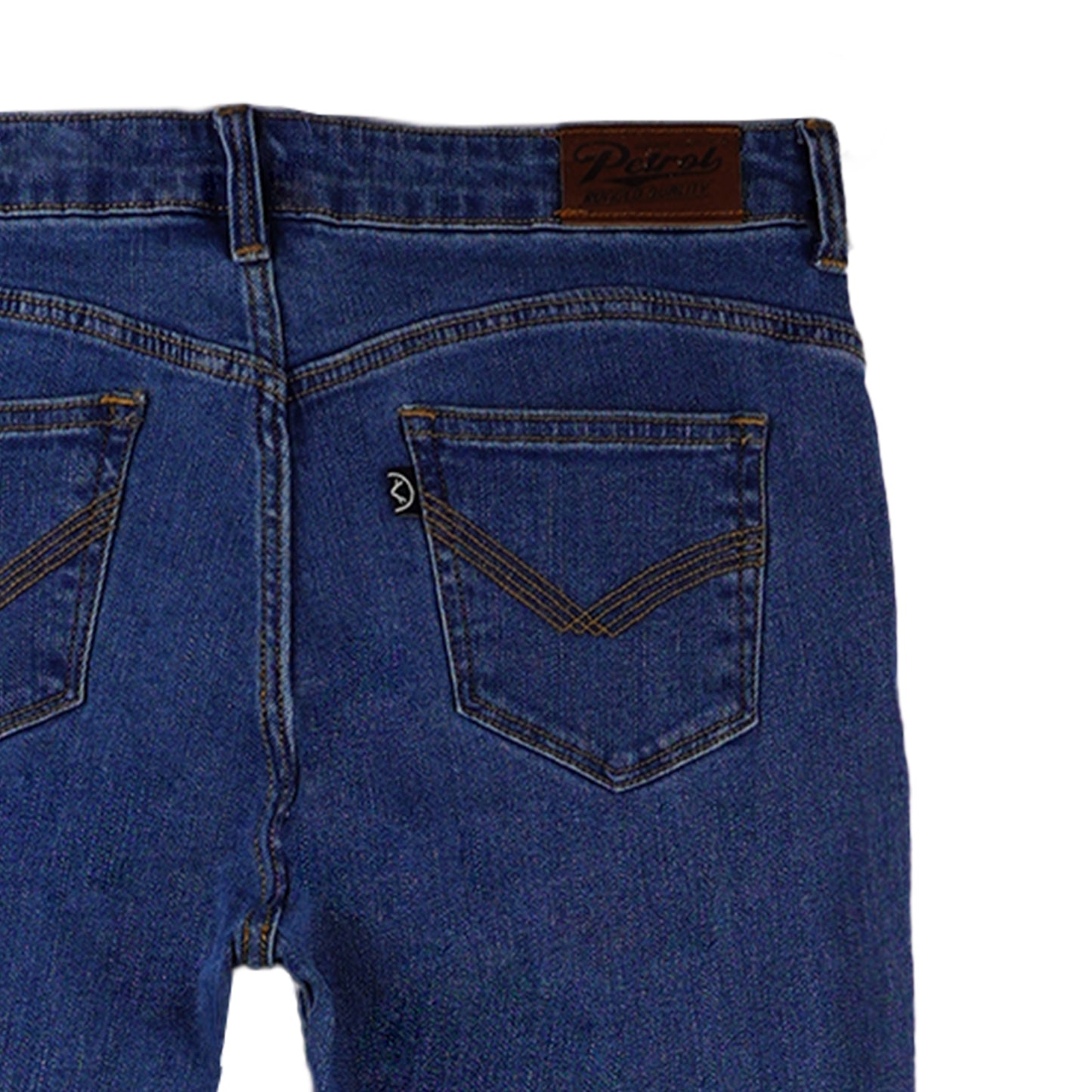 Petrol Ladies Basic Denim Pants Superskinny Fitting Hi-Rise Extreme Wash Fabric 166799 (Light Shade)