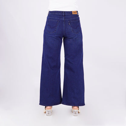 Petrol Ladies Basic Denim Sailor Jeans Mid-Rise Enzyme with Details 167942 (Dark Shade)