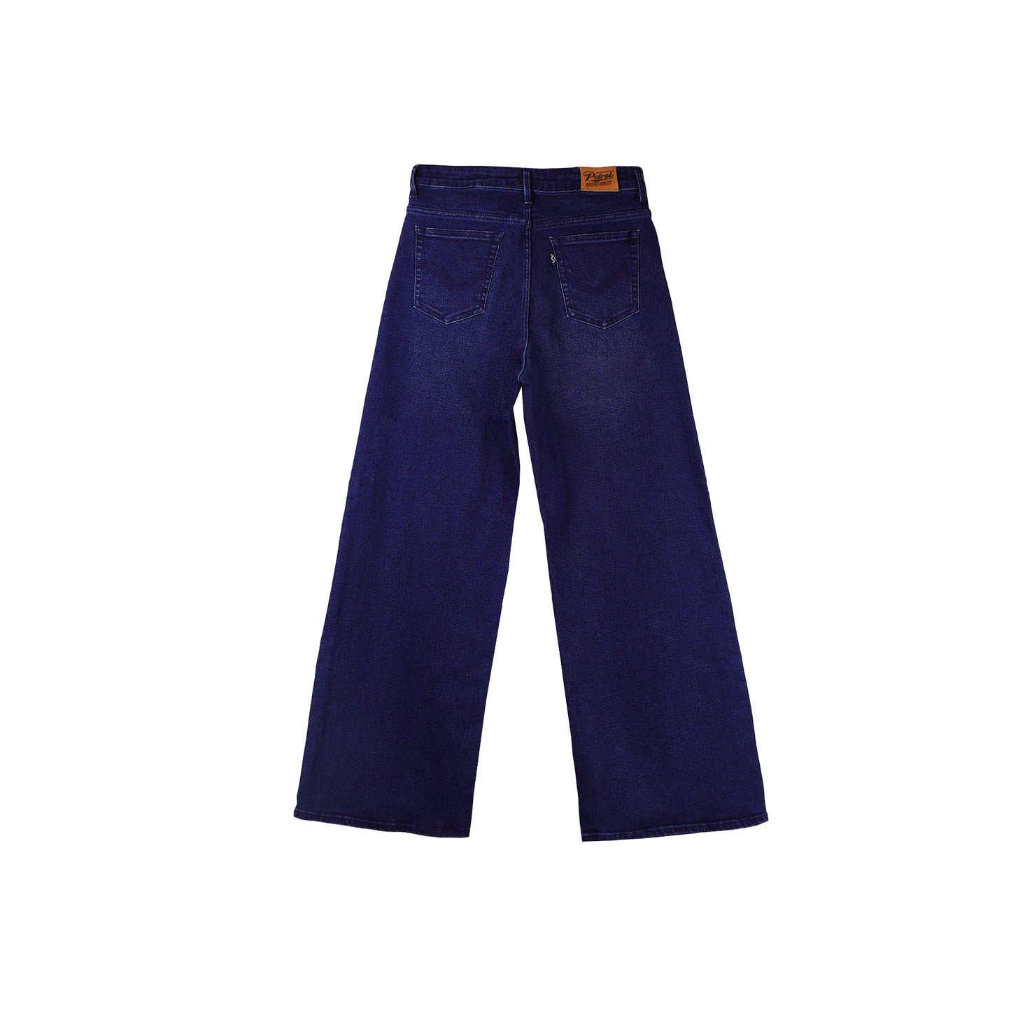 Petrol Ladies Basic Denim Sailor Jeans Mid-Rise Enzyme with Details 167942 (Dark Shade)