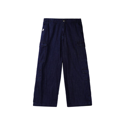 Petrol Ladies Basic Non-Denim Cargo Pants Mid-Rise Rinse Wash Fabric 170950 (Medium Shade)