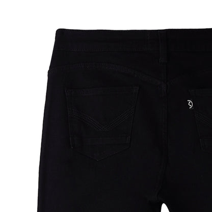 Petrol Ladies Basic Denim Pants Superskinny Fitting Hi-Rise Reverse Rinse Fabric 166943 (Black)