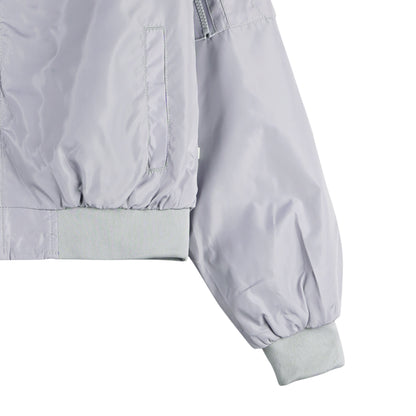 RRJ Ladies Basic Jacket Regular Fitting Nylon Fabric 140496 (Gray)