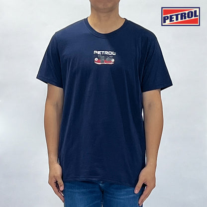 Petrol Men's Basic Tees Slim Fitting CVC Jersey Fabric 168392-U (Navy)
