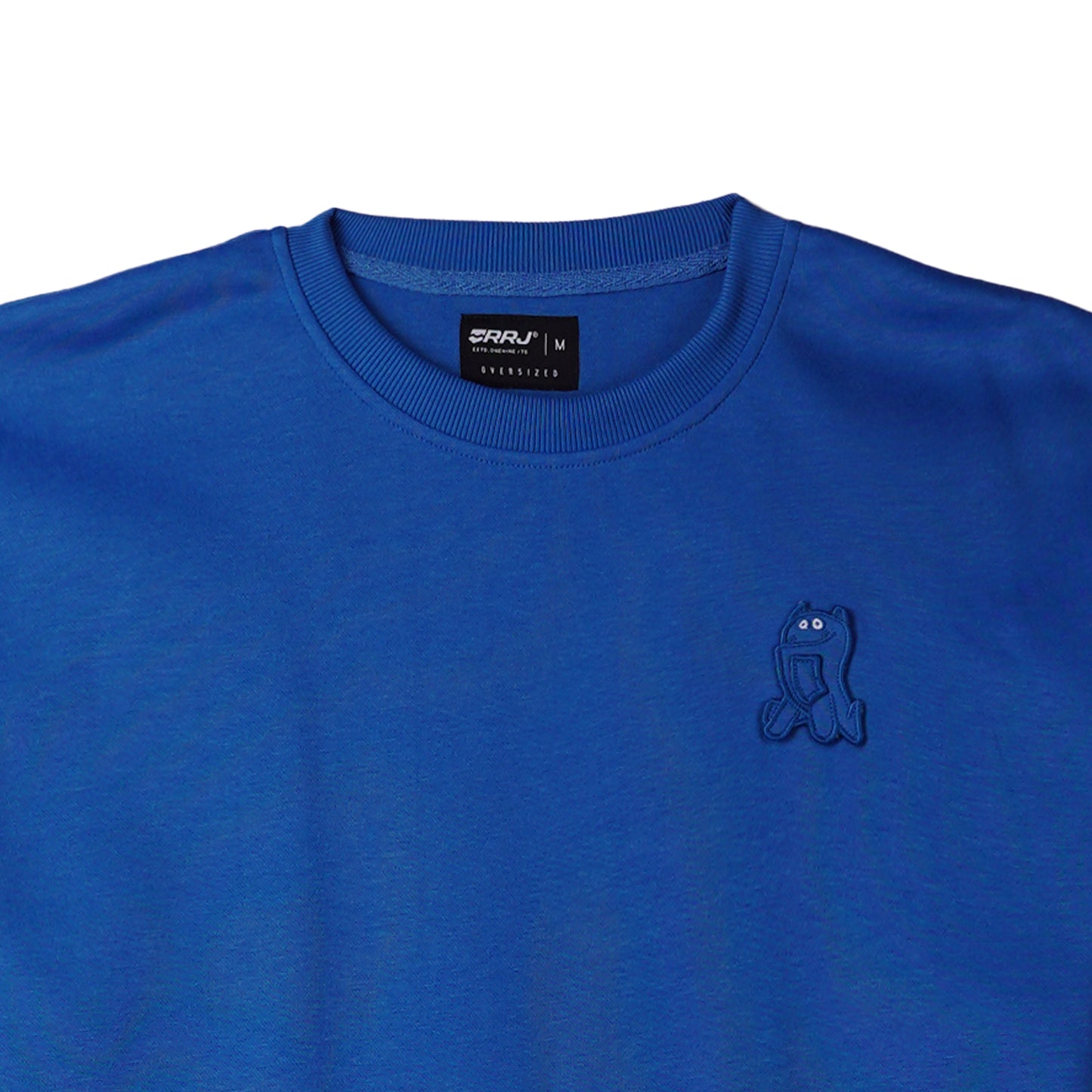 RRJ Men's Basic Tees Oversized Fitting 169040 (Blue)