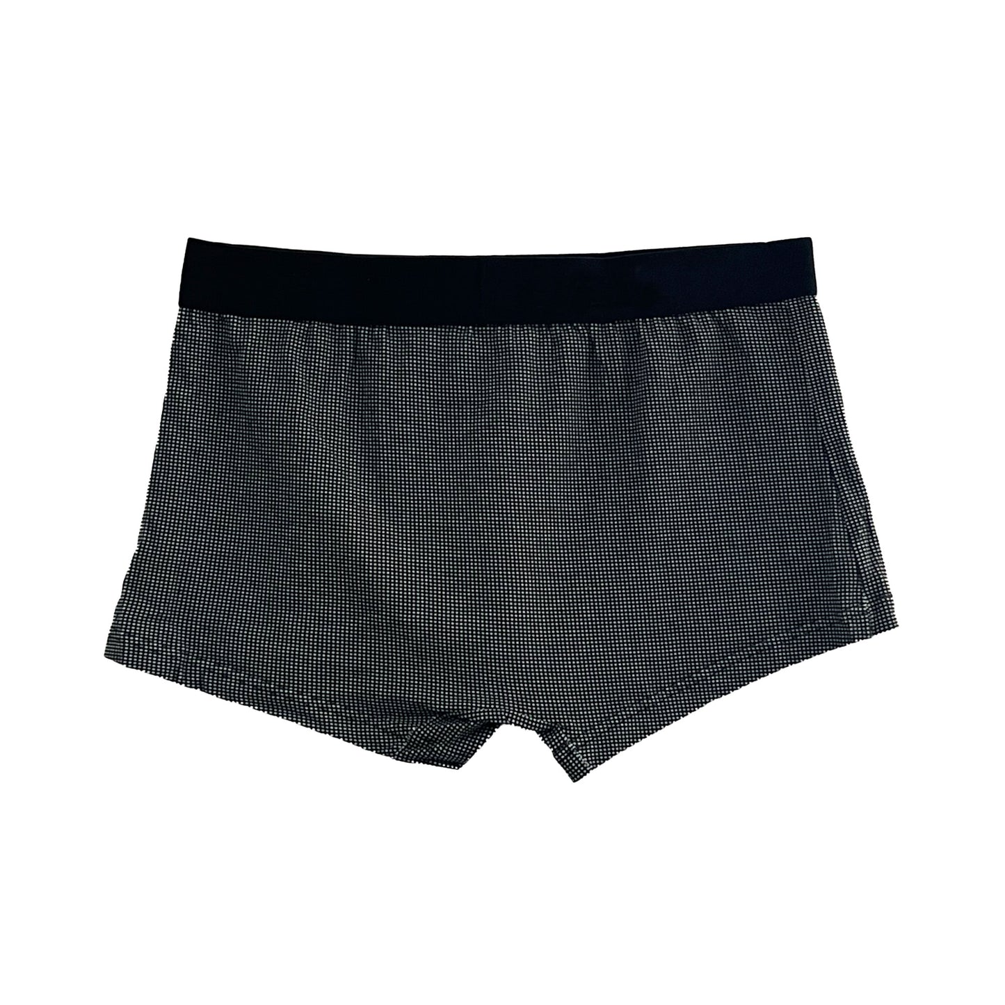 RRJ Men's Basic Accessories Innerwear Boxer Brief 128554 (Black)