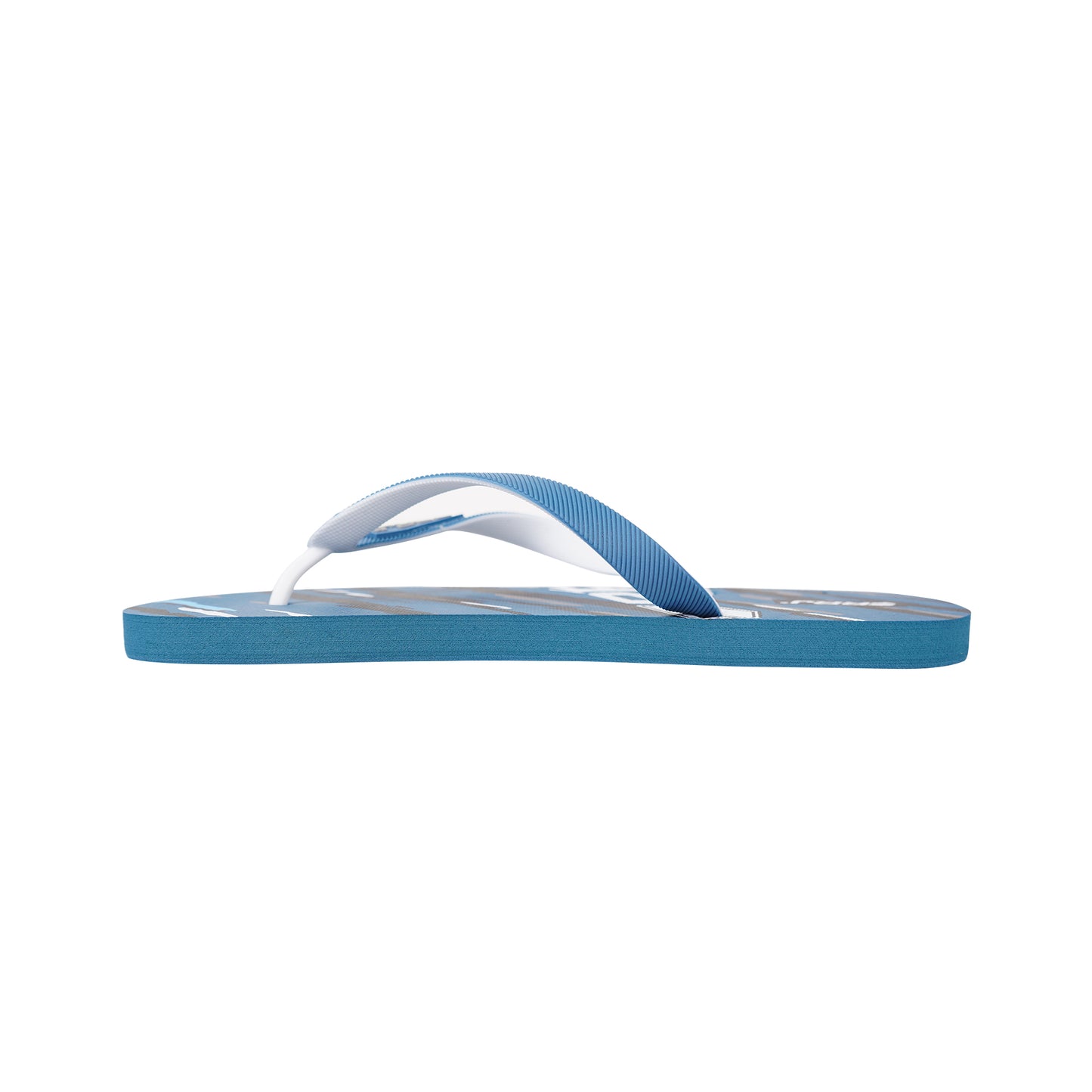 RRJ Men's Basic Accessories Printed Slipper 167411 (Teal)