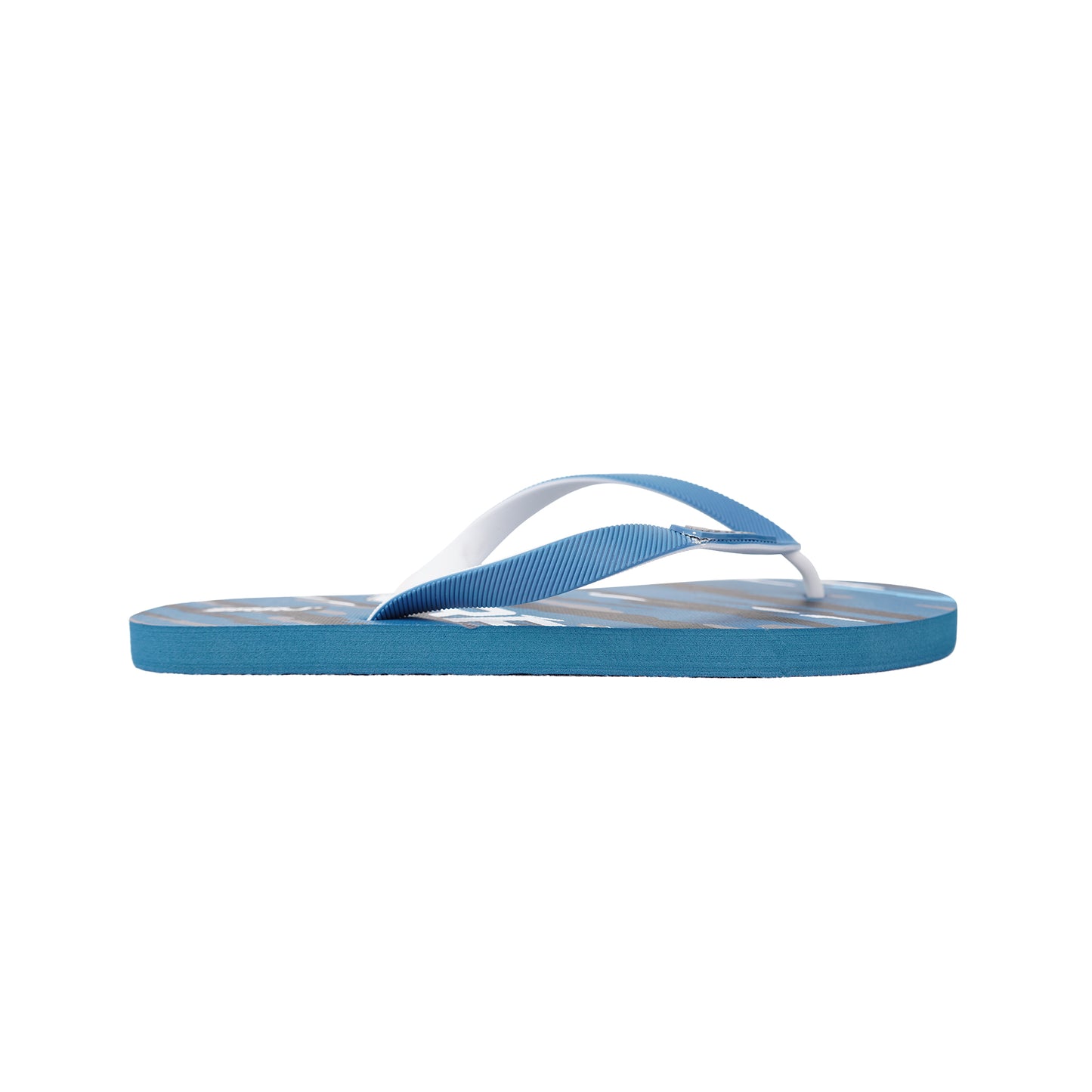 RRJ Men's Basic Accessories Printed Slipper 167411 (Teal)