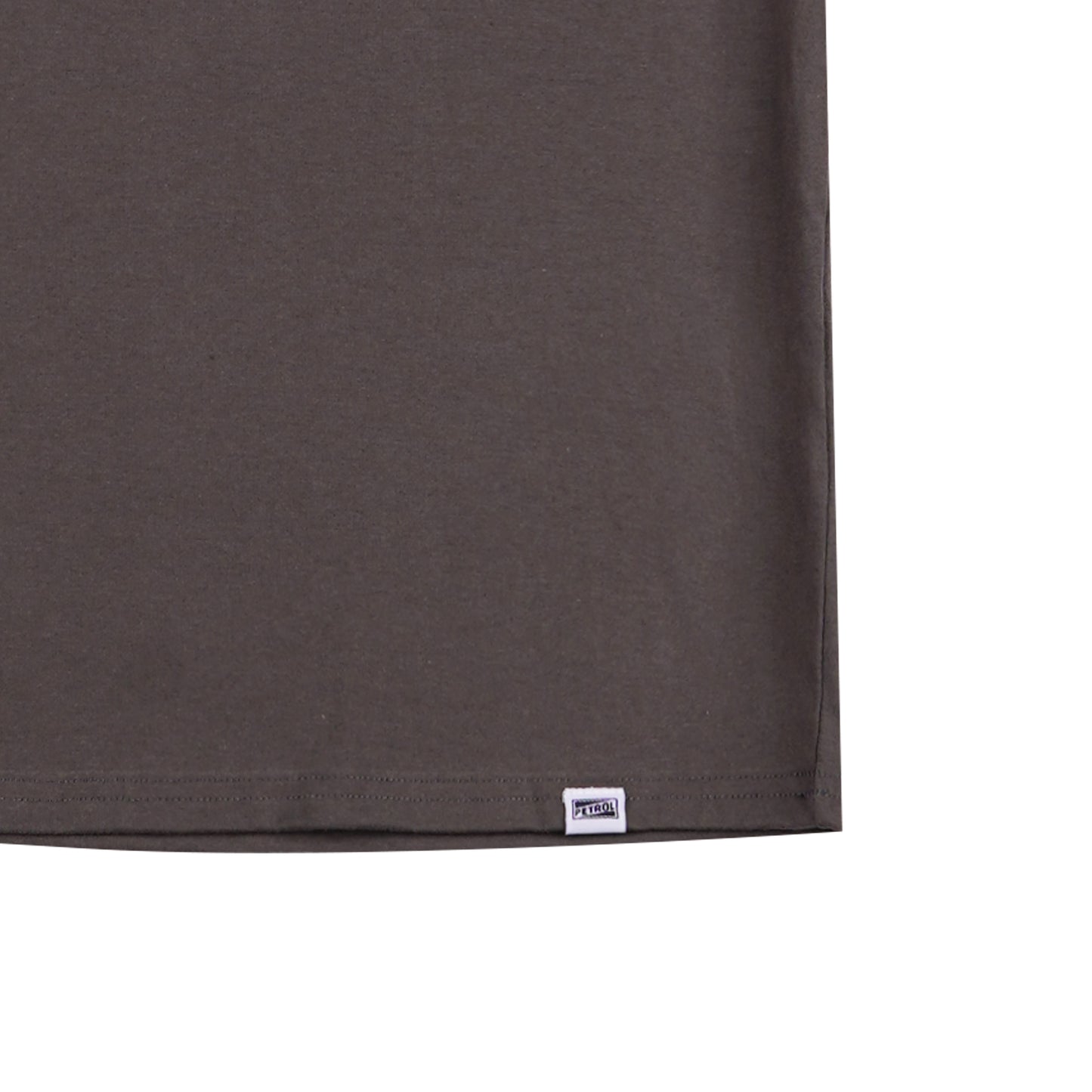 Petrol Children's Basic Tees Regular Fitting CVC Jersey Fabric for Toddler 156896-U (Charcoal)