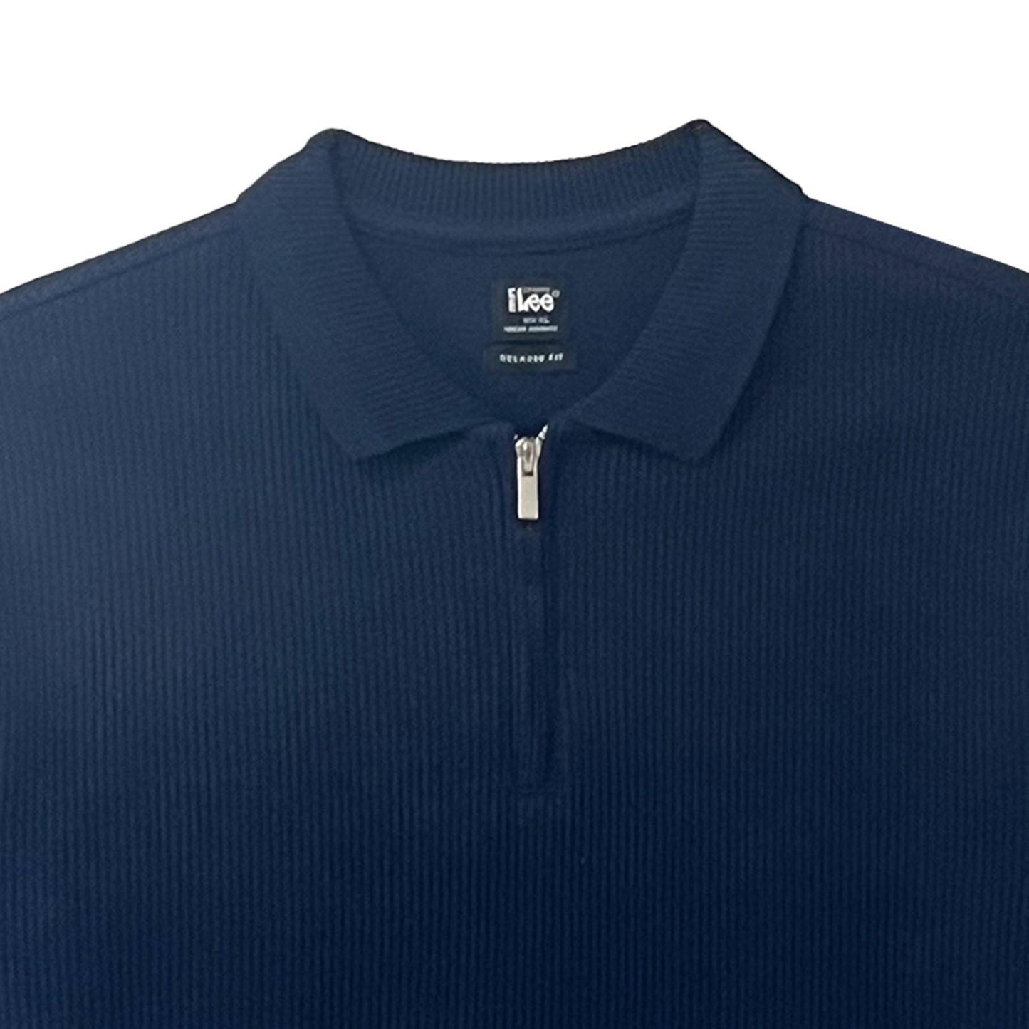 Stylistic Mr. Lee Men's Basic Collared Shirt Relaxed Fit 170252 (Navy)