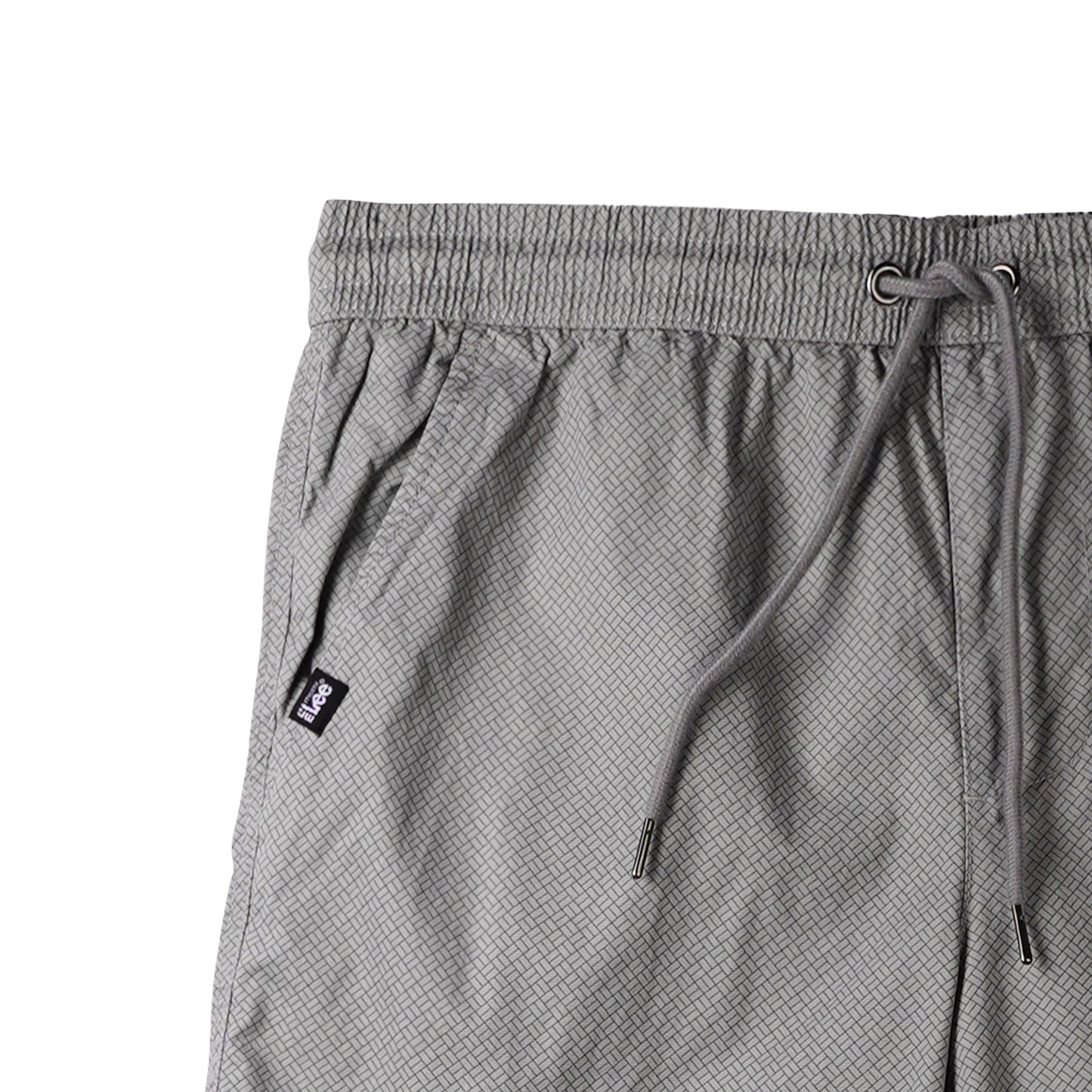 Stylistic Mr. Lee Men's Basic Non-Denim Jogger Short Mid Waist 174286-U (Gray)