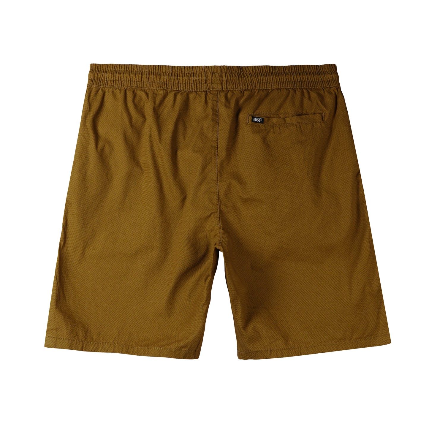 Stylistic Mr. Lee Men's Basic Non-Denim Jogger Short Mid Waist 174451-U (Brown)