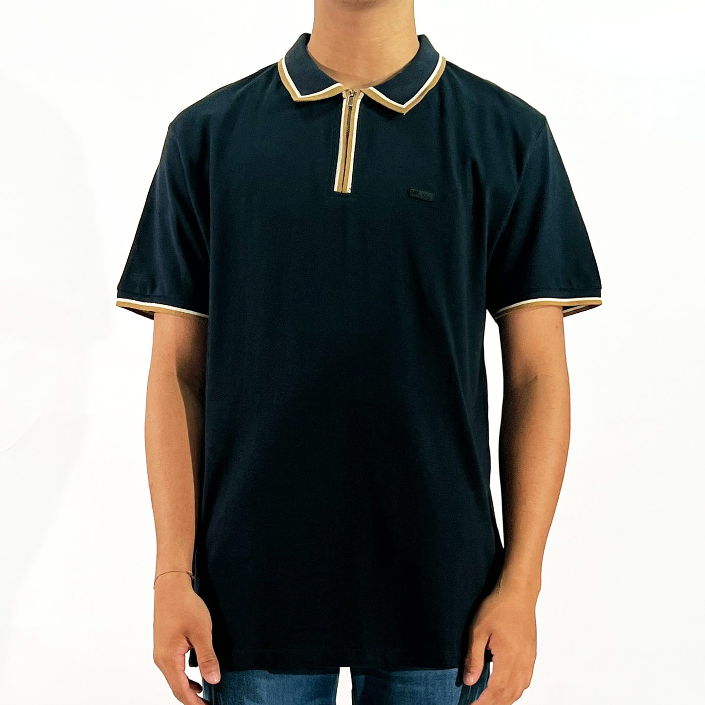 Petrol Men's Basic Collared Shirt Comfort Fitting 167687 (Black)