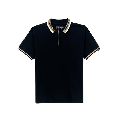 Petrol Men's Basic Collared Shirt Comfort Fitting 167687 (Black)