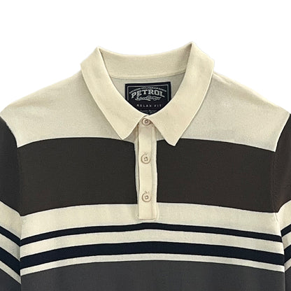 Petrol Men's Basic Collared Shirt Regular Fitting 168292 (Beige)