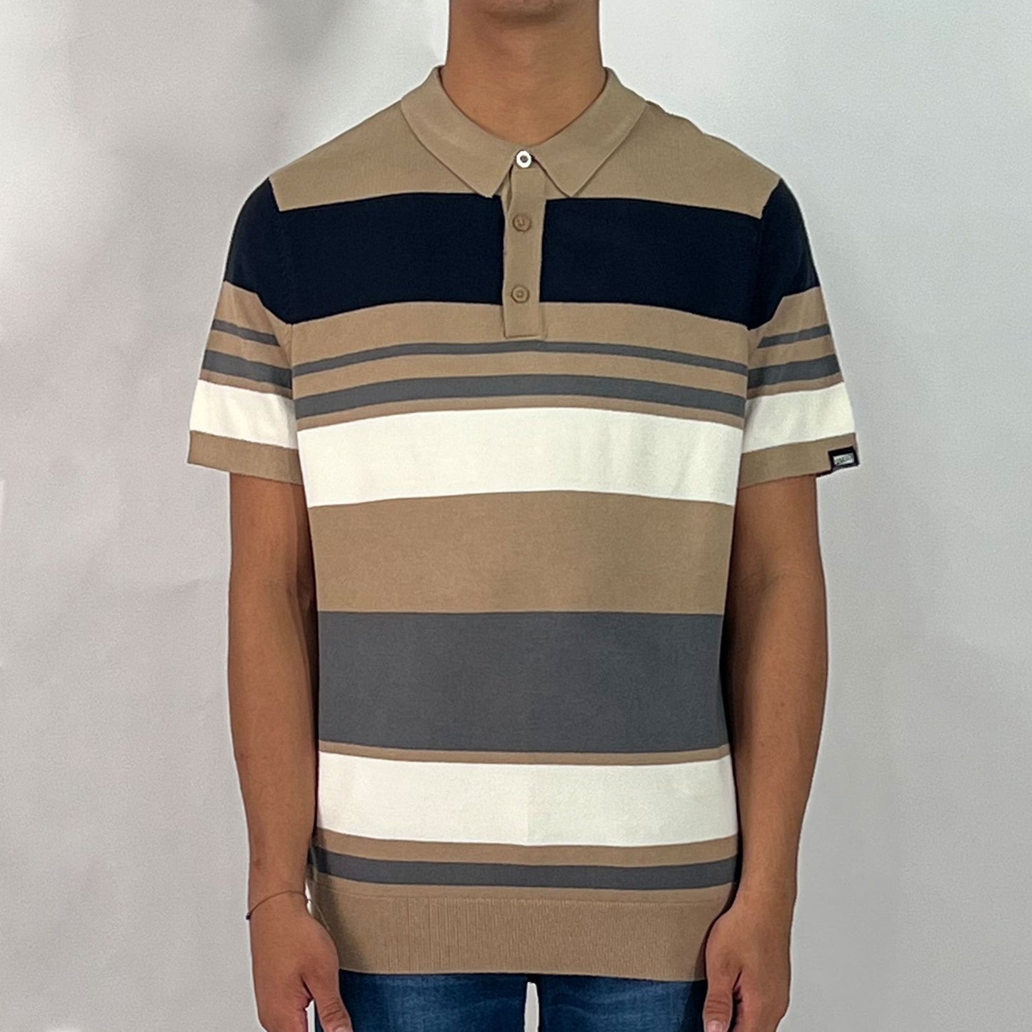 Petrol Men's Basic Collared Shirt Regular Fitting 168292 (Khaki)