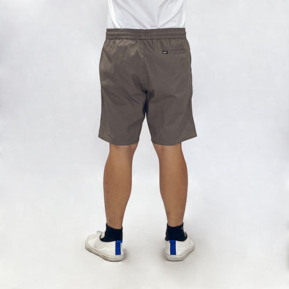 Stylistic Mr. Lee Men's Basic Non-Denim Jogger Short Mid Waist 174451-U (Taupe)
