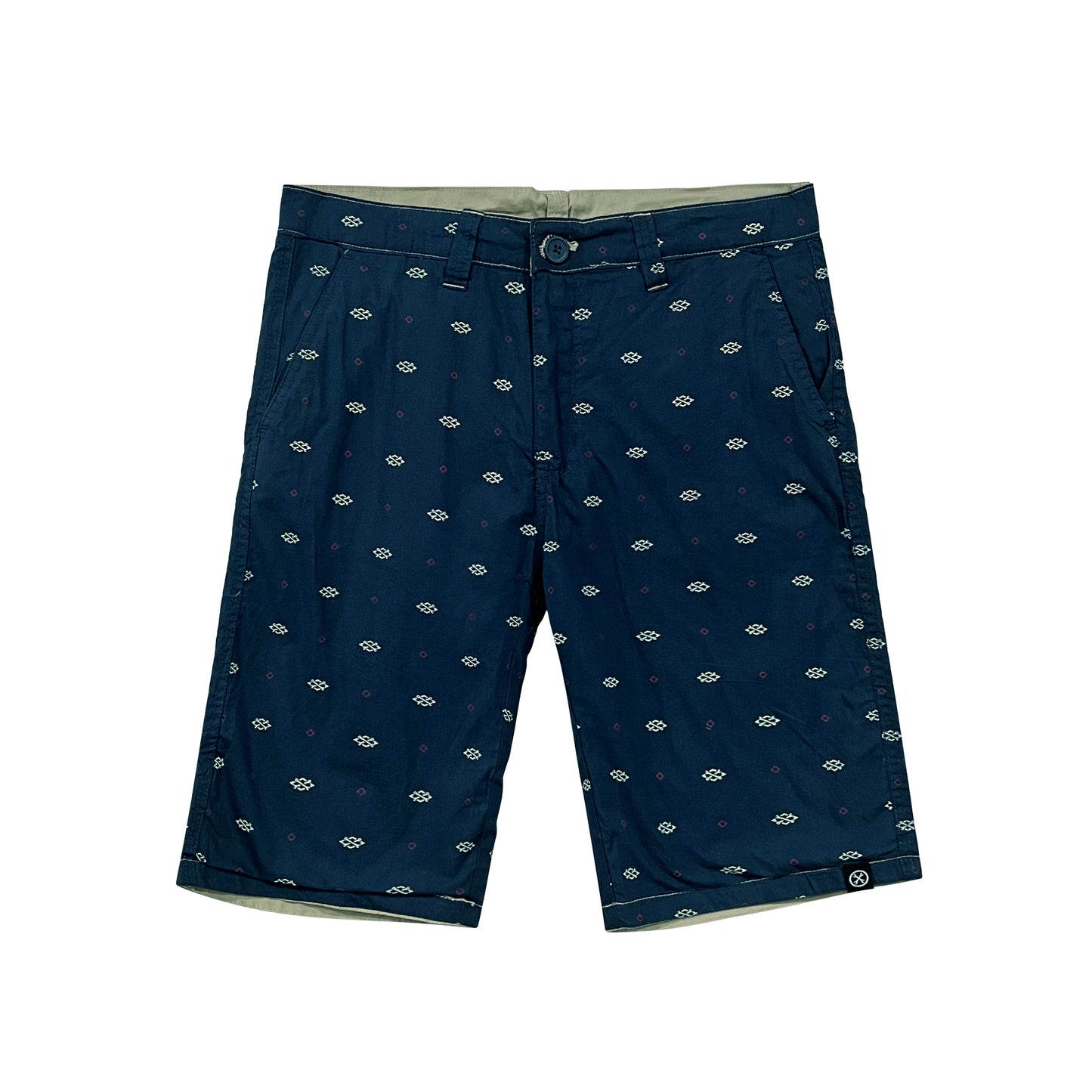 Petrol Men's Basic Non-Denim Reversible Short 165901 (Khaki-Navy)