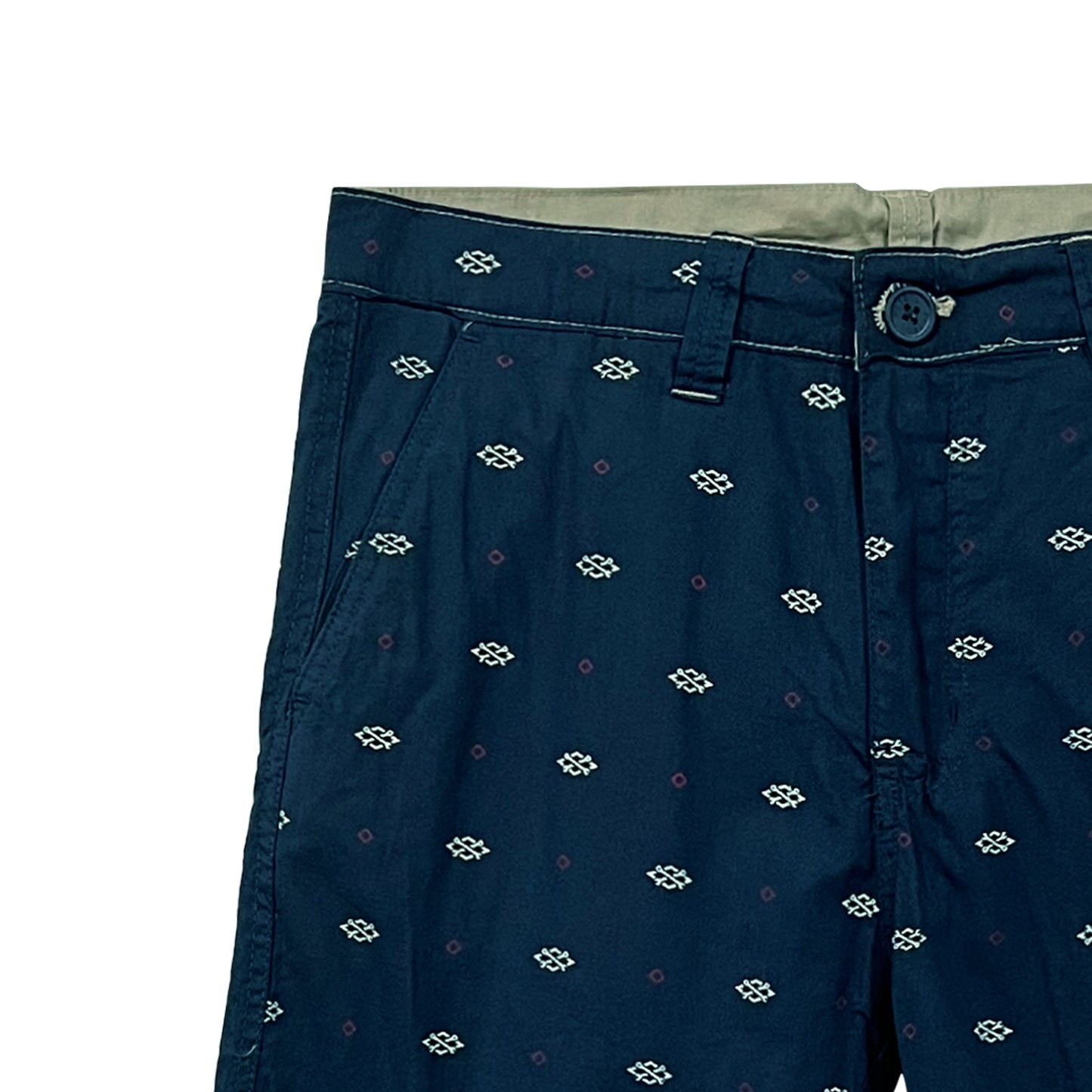 Petrol Men's Basic Non-Denim Reversible Short 165901 (Khaki-Navy)