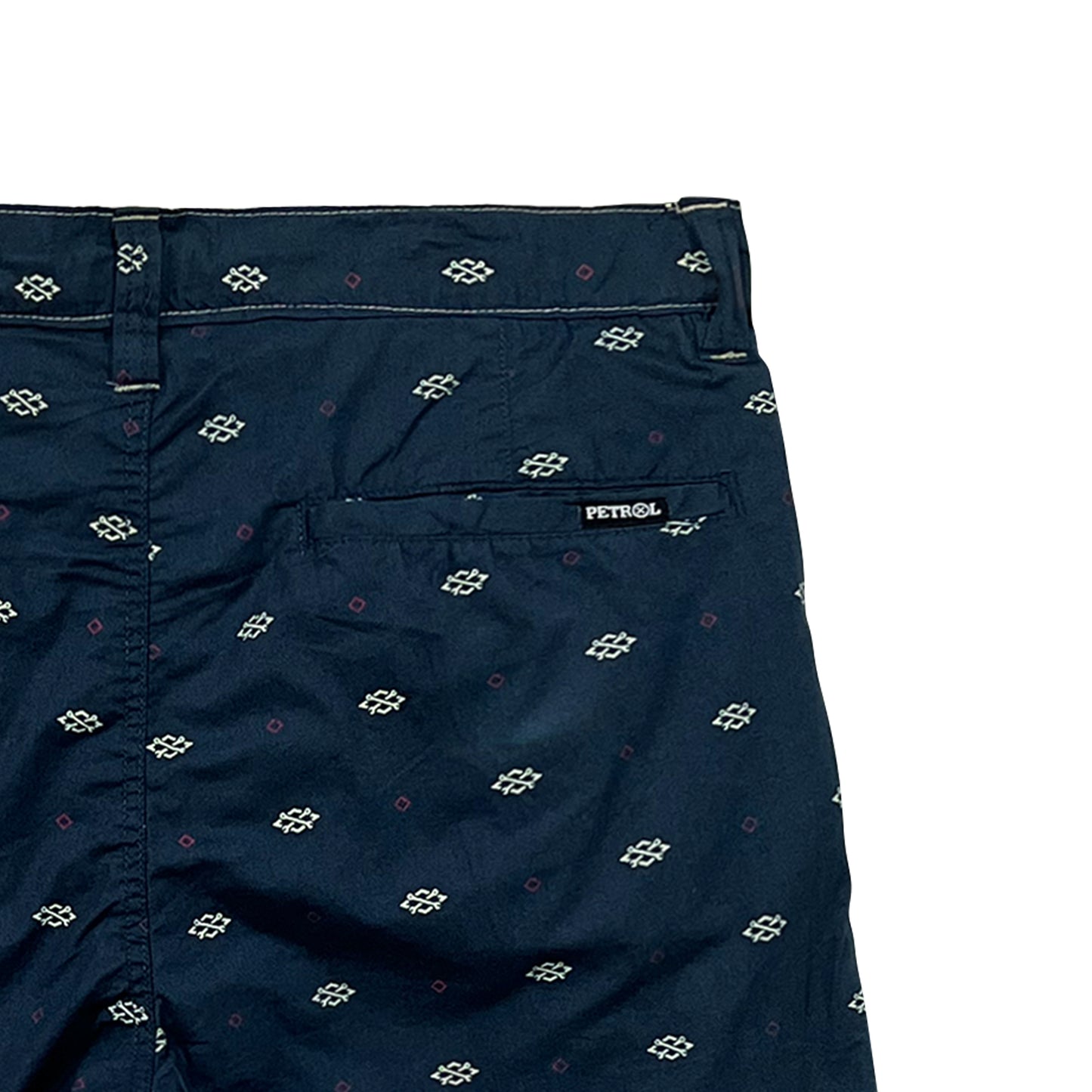 Petrol Men's Basic Non-Denim Reversible Short 165901 (Khaki-Navy)