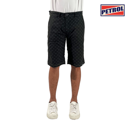 Petrol Men's Basic Non-Denim Reversible Short 165865 (Black-Gray)