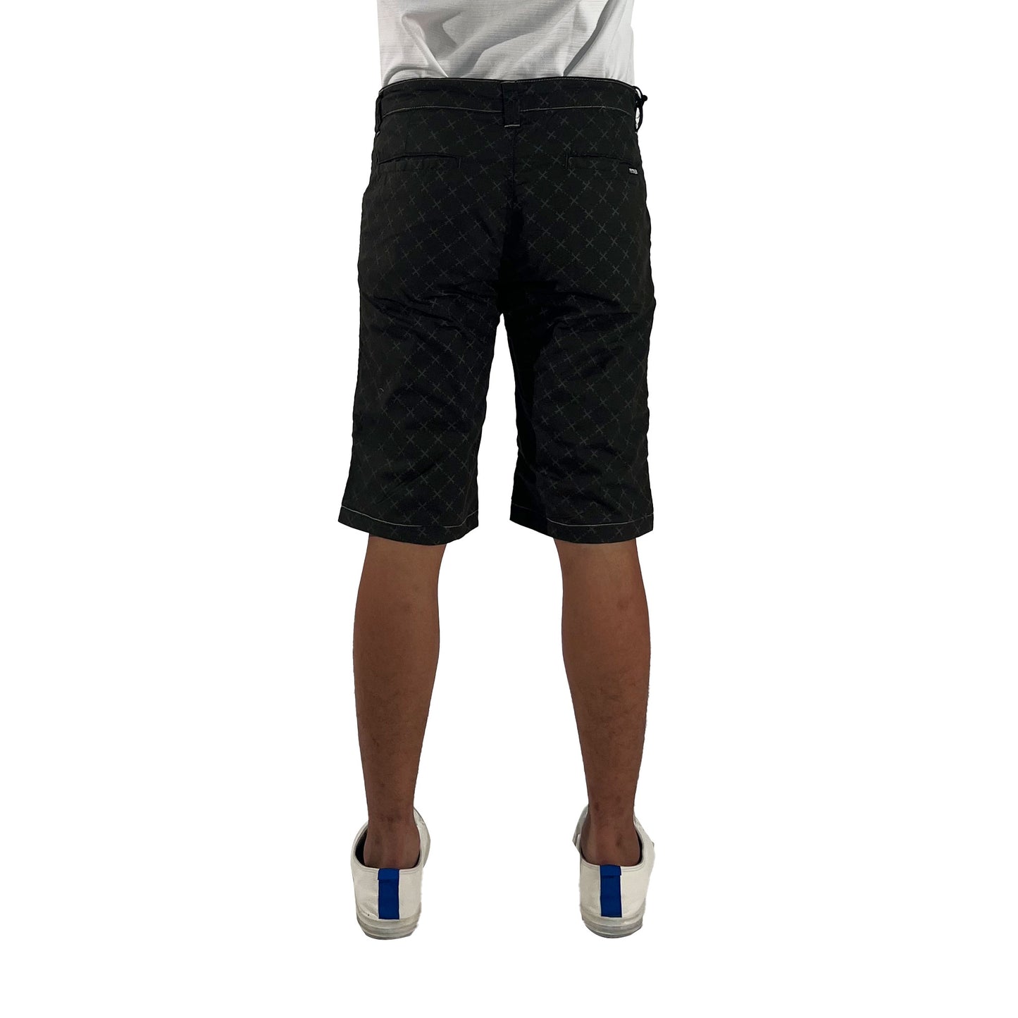 Petrol Men's Basic Non-Denim Reversible Short 165865 (Black-Gray)