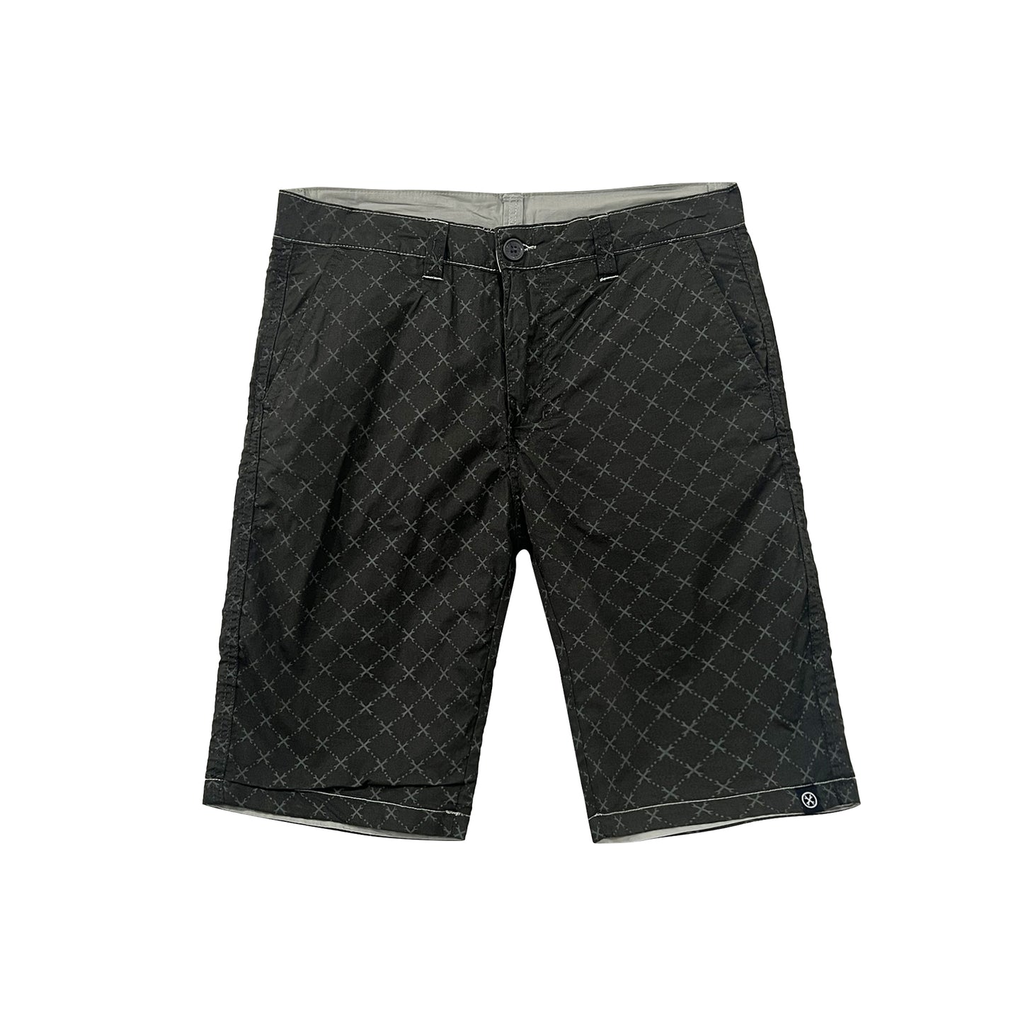 Petrol Men's Basic Non-Denim Reversible Short 165865 (Black-Gray)