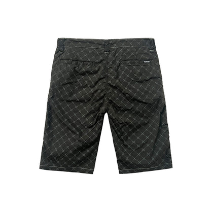 Petrol Men's Basic Non-Denim Reversible Short 165865 (Black-Gray)