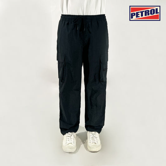 Petrol Men's Basic Non-Denim Cargo Pants 174166-U (Black)