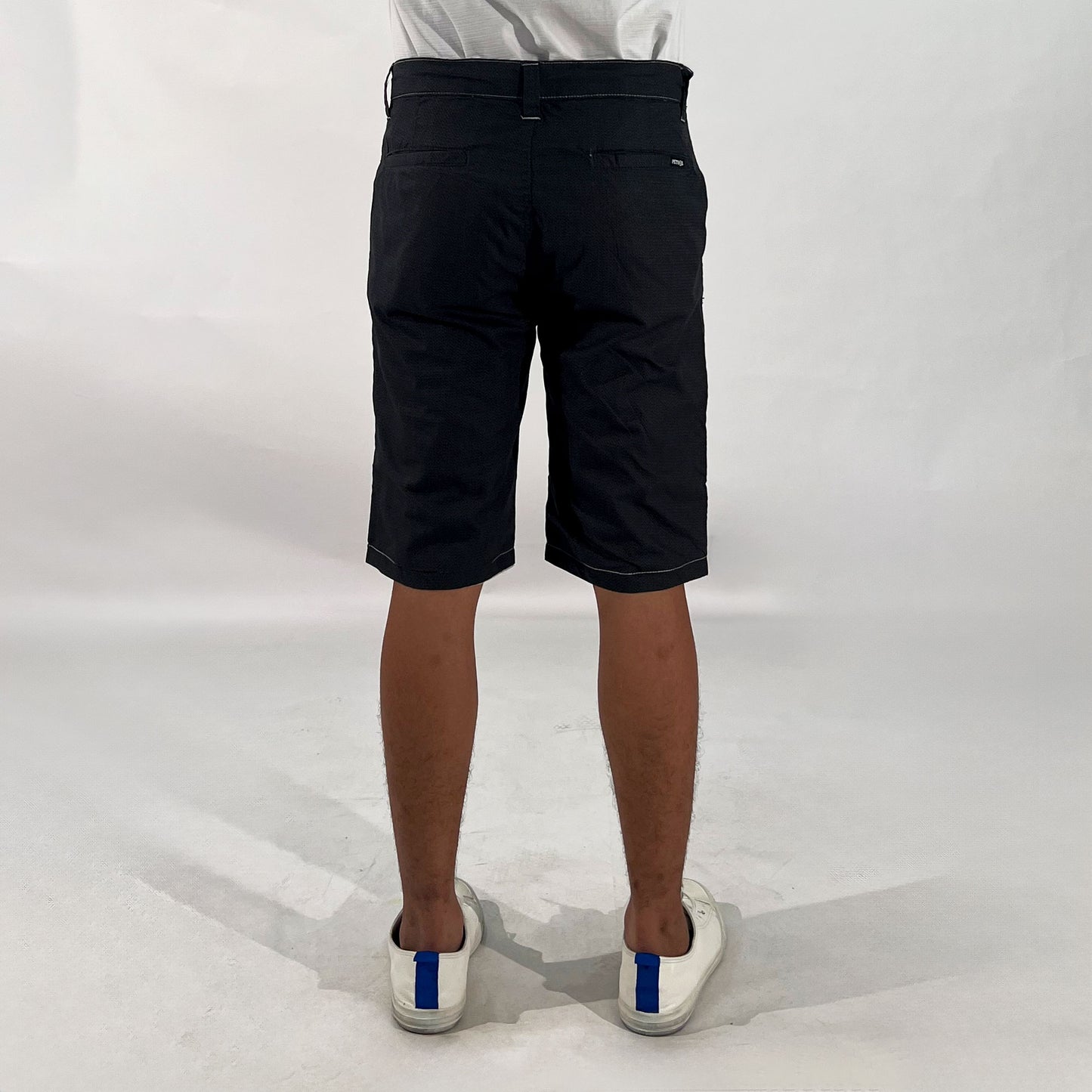 Petrol Men's Basic Non-Denim Reversible Short 166151 (Green Whisper Navy)