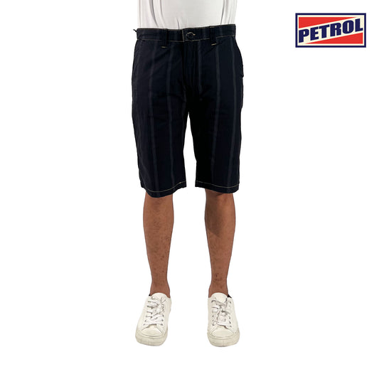 Petrol Men's Basic Non-Denim Reversible Short 165877 (Black-Mustard)