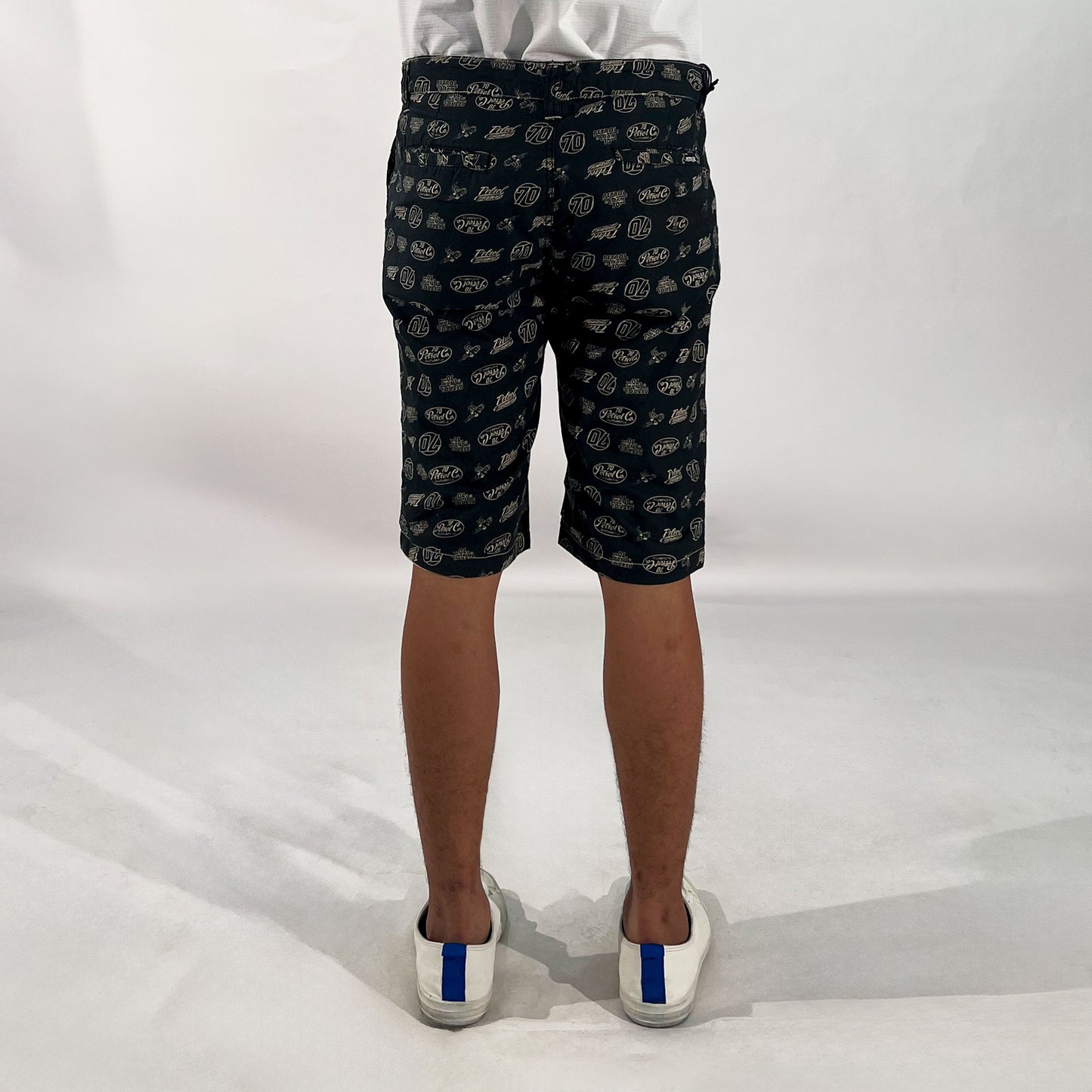 Petrol Men's Basic Non-Denim Reversible Short 165925 (Light Khaki Black)