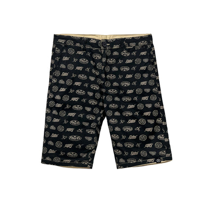 Petrol Men's Basic Non-Denim Reversible Short 165925 (Light Khaki Black)