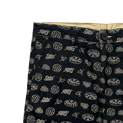 Petrol Men's Basic Non-Denim Reversible Short 165925 (Light Khaki Black)