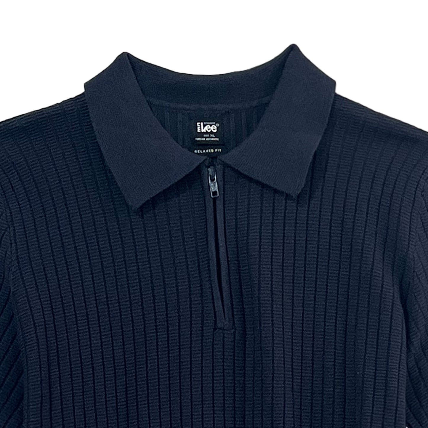 Stylistic Mr. Lee Men's Basic Collared Shirt Relaxed Fit 170239 (Navy)