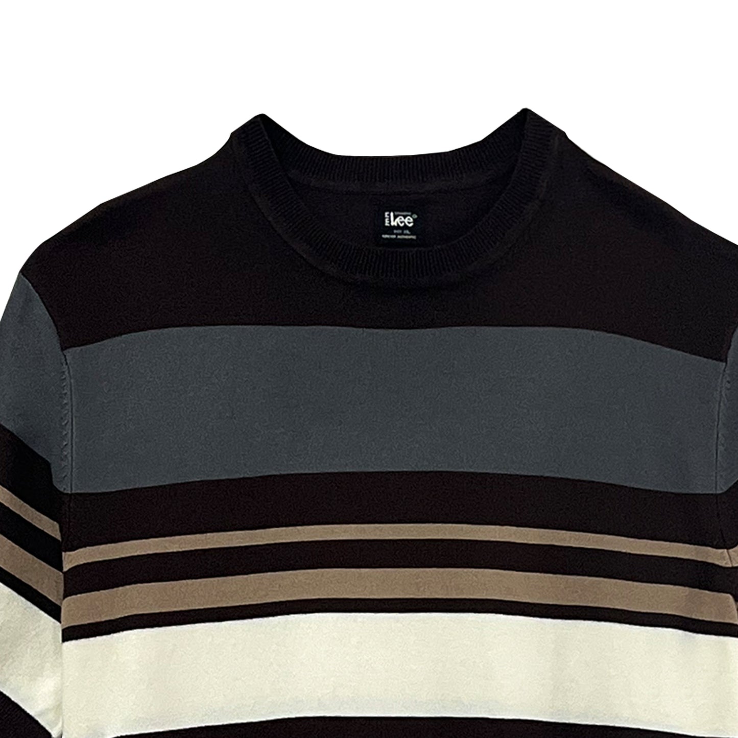 Stylistic Mr. Lee Men's Basic Tees Relaxed Fit 169313 (Brown)