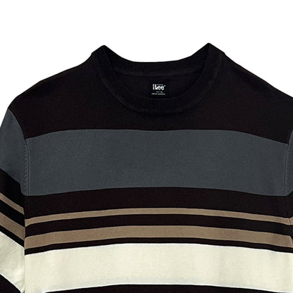 Stylistic Mr. Lee Men's Basic Tees Relaxed Fit 169313 (Brown)