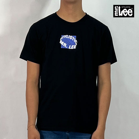 Stylistic Mr. Lee Men's Basic Tees Semi Body Fit 171503-U (Black)