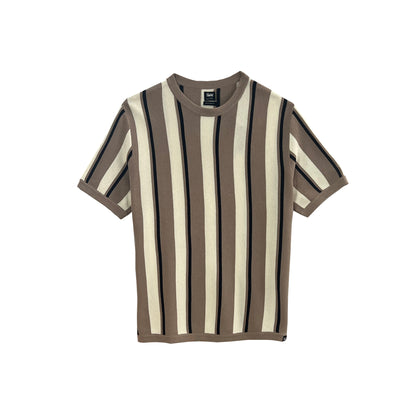 Stylistic Mr. Lee Men's Basic Tees Relaxed Fit 169018 (Mocha)