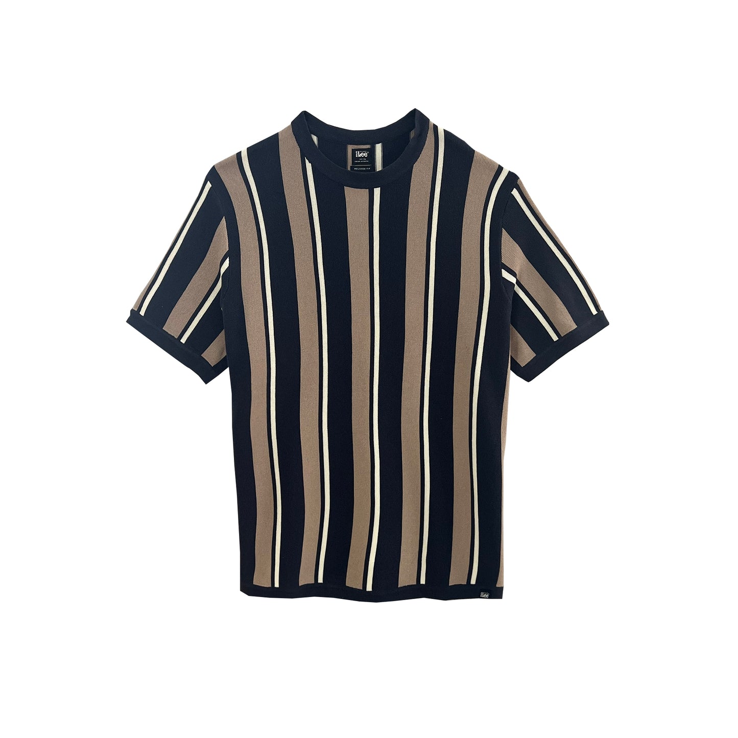 Stylistic Mr. Lee Men's Basic Tees Relaxed Fit 169018 (Navy)